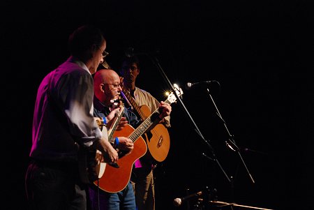 Gordon Johnston, Laurie Johnston and Mick Taylor
