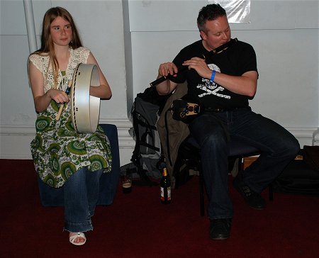 Mat Walklate and Niamh Boadle