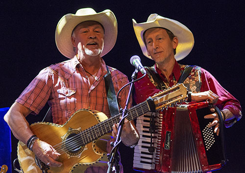 Paul Young and Steve Woody Oakham 